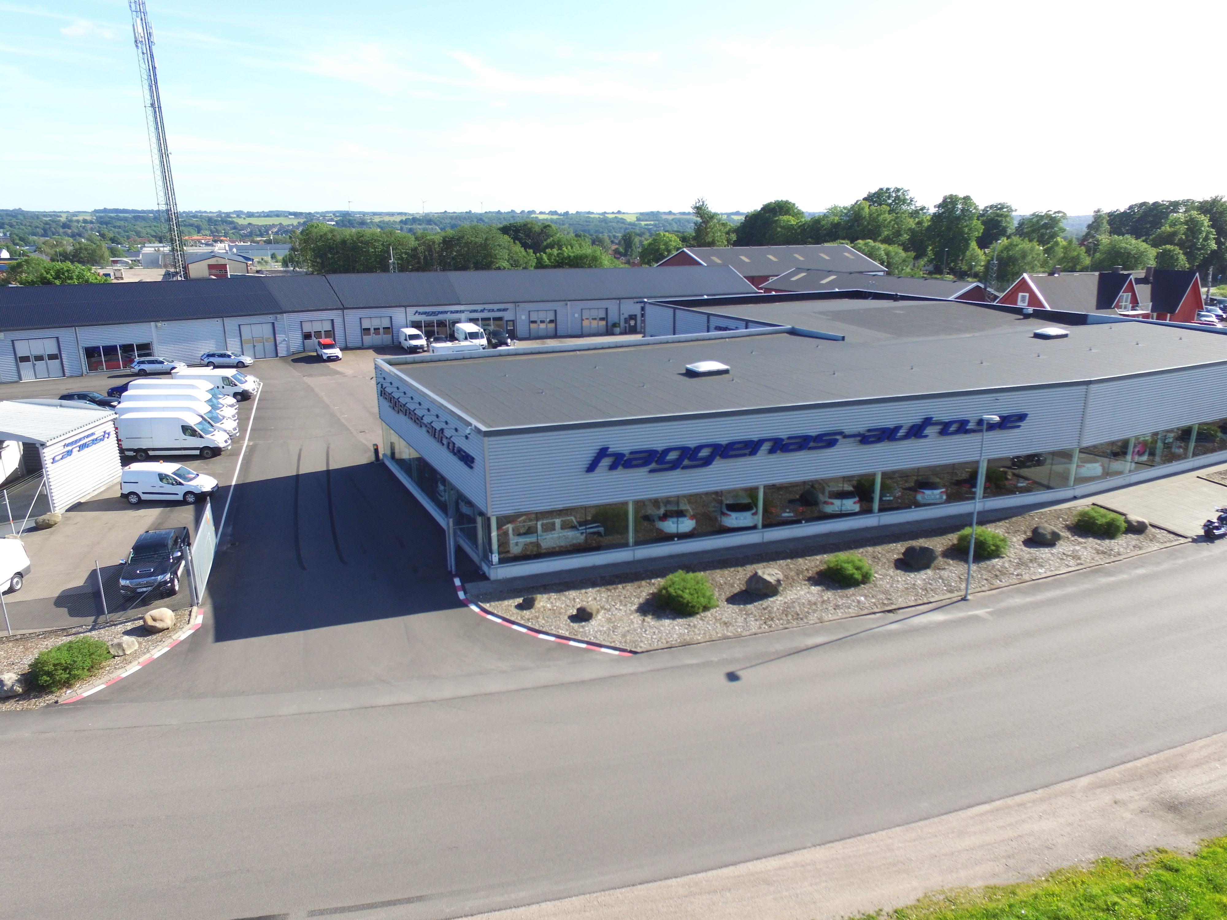 Häggenäs Flygbild
