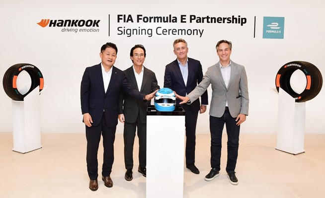 Hankook och Formula E firar sitt partnerskap